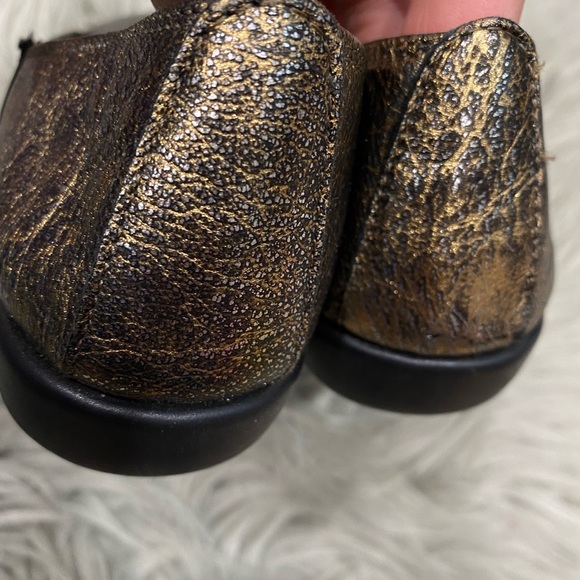THE FLEXX METALLIC LEATHER BALLET FLATS 6.5 - Picture 10 of 10